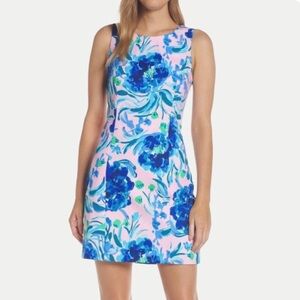 Lilly Pulitzer blue Floral Dress